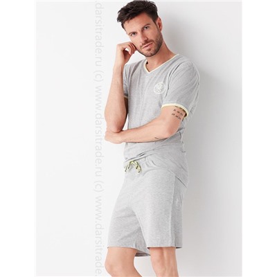 Пижама мужская №DU605 Exclusive Nightwear Cotonella Образец