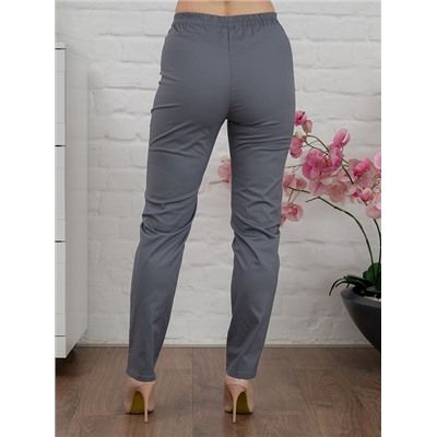 Брюки медицинские женские однотонные М-305-73 Элит-145 / Стрейч