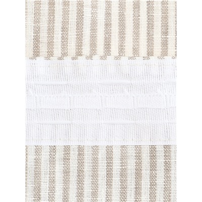 Комплект штор для кухни SL HOME Direction 140×180 см-2 шт., подхваты 2 шт., лён 100%