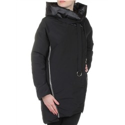 260 BLACK Пальто женское свободного кроя Visdeer