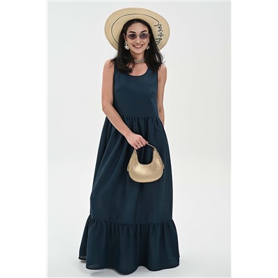 Сарафан льняной