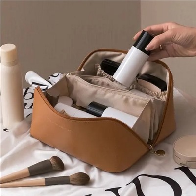 Kristaller Косметичка женская Charm suitcase, терракотовый