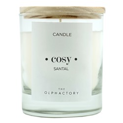 Свеча ароматическая The Olphactory, Cosy, Santal, 40 ч
