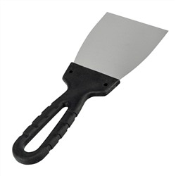 Шпательная лопатка из нержавеющей стали, 80 мм, пластмассовая ручка Sparta