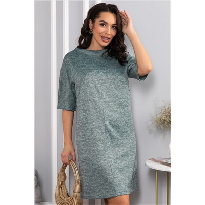Платье трикотажное Ветта (зеленое) П14599-10М