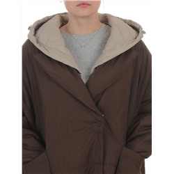 8030 BROWN Куртка демисезонная женская (100 гр. холлофайбер)