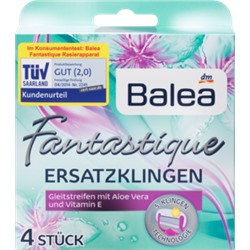 Balea (Балеа) Fantastique Запасные лезвия	, 4 шт