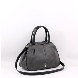 Сумка 479 македония серый+черный