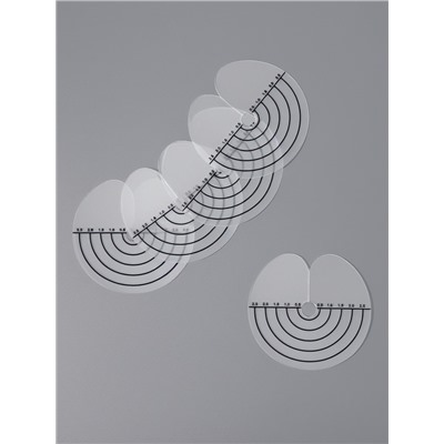 Разделители прядей для наращивания волос, набор - 5 шт.