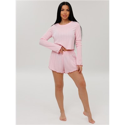 Женская пижама П-105(Трн риб) / Розовый