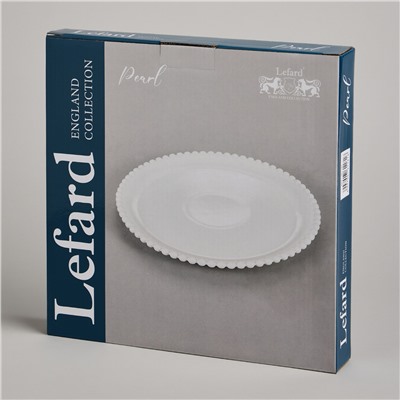 НАБОР ТАРЕЛОК ОБЕДЕННЫХ LEFARD "PEARL" 2 ШТ. 25,5*2 СМ (КОР=12НАБ.)