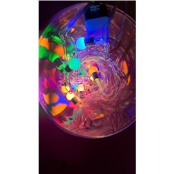 Гирлянда Ретро мини 20 LED Цветная