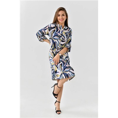 платье рубашка Тропиканка