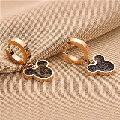 Серьги с замком кольцо арт. 13 4918 (id 289205)