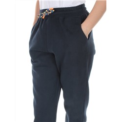 M047 DK. BLUE Брюки спортивные утепленные женские (85% хло