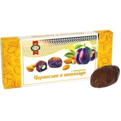 Конфеты в коробке "Чернослив в шоколаде", 150 г , шт