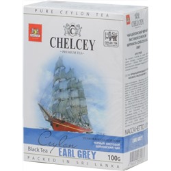 CHELCEY. EARL GREY черный 100 гр. карт.пачка