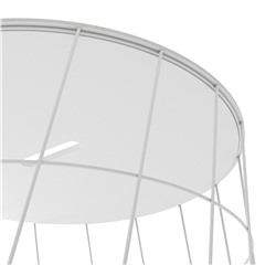 Столик журнальный SHT-CT41
                        мисандея / белый муар