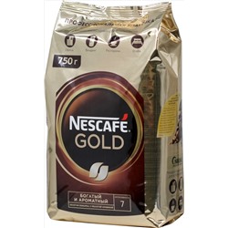 Nescafe. Gold 750 гр. мягкая упаковка