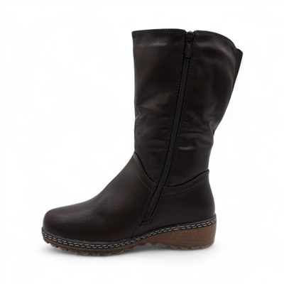 Сапоги Н3583-9 темно-коричневые