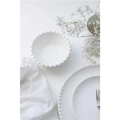 Миска Magistro «Лакомка», 200 мл, d=11 см, фарфор, белая