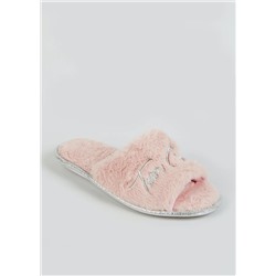 Pink Team Bride Slider Slippers