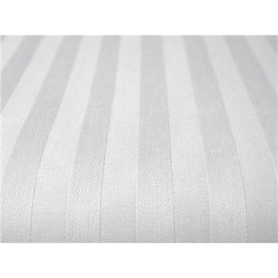 Наволочки (2 шт) из страйп-сатина белый полоса 3х3