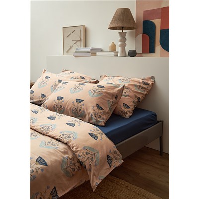 Набор наволочек "Летний цветок" из премиального сатина из коллекции Russian North, 70х70 см