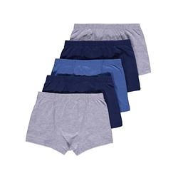 Blue Trunks 5 Pack