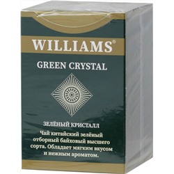 WILLIAMS. Crystal Green. Зеленый китайский 100 гр. карт.упаковка