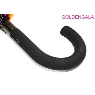 Зонт "Трость с розой" полуавтомат 10 спиц Арт 24190 модель 1