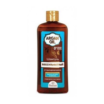 Ф-721 Argan oil Шампунь бессульфатный против выпадения 400 мл, ШАМПУНЬ БЕССУЛЬФАТНЫЙ ПРОТИВ ВЫПАДЕНИЯ ФОРМУЛА: 721