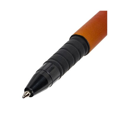 Ручка шариковая BRAUBERG SOFT TOUCH GRIP "GRADE NEON", СИНЯЯ, мягк.покрытие, ассорти,0,7мм,143710