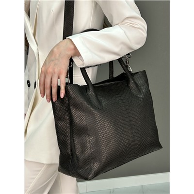 Сумка женская из кожи питона