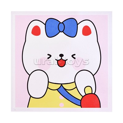 Набор творческая мастерская "Милая киска" 22*22 см.