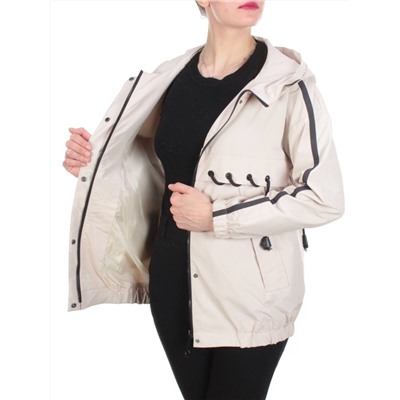 FY-266 BEIGE Ветровка женская COSEEMI (65% хлопок, 35% полиэстер)