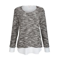Da. 2-In-1 Pullover Время выкупа ВЫКУП ТОЛЬКО ЛОТом, Выкуп возможен в случае ВЫКУП БЕЗ ИЗМЕНЕНИЯ ЦЕНЫ в €, Размер 44, Производитель Paola, Цвет weiß