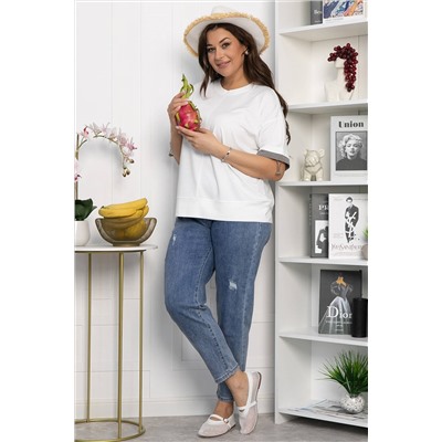 Блуза Софья (белая) Б13940-1М