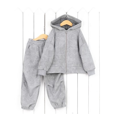 Комплект для мальчика Baby Boom КД537/1-Ф Серая варёнка Б118