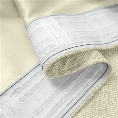 Штора "Волшебная Ночь" Текстурный Блэкаут / Крем