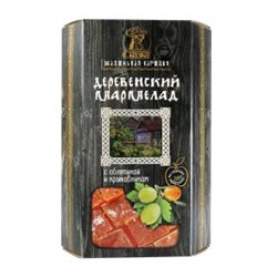 Мармелад желено-фруктовый резаный "С яблоком, крыжовником и облепихой" 300гр