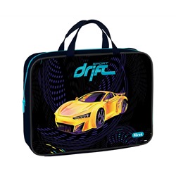 Папка текстильная с ручками 1 отделение, А4 Först "Sport drift", 350*265*80мм, текстиль, на молнии