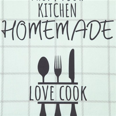 Полотенце "Этель" Kitchen 40х73 см, 100% хлопок, саржа 190 гр/м2