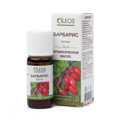 Олеос ароматическое масло Барбарис 10 мл N 1
