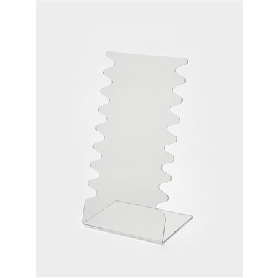 Подставка под колье, оргстекло 3 мм, 15×10×28 см, прозрачный