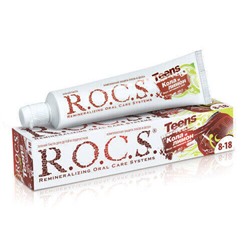 Зубная паста 8-18 лет Вкус активного дня Кола и лимон Teens, Rocs 74 г