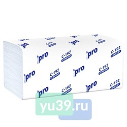 Полотенца бумажные PROtissue, 1 сл., 250 листов