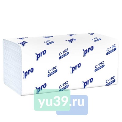 Полотенца бумажные PROtissue, 1 сл., 250 листов