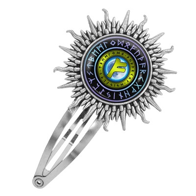 HZG-0488 Заколка Руна Феху