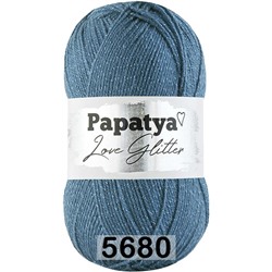 Пряжа Kamgarn LOVE GLITTER PAPATYA